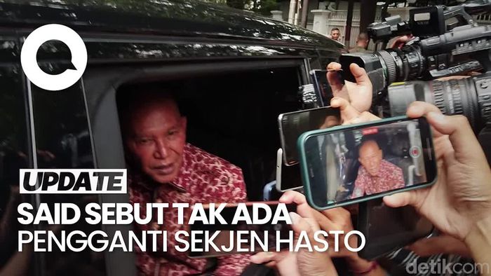Video Said Abdullah: Tidak Ada Pengganti Sekjen PDIP, Titik!