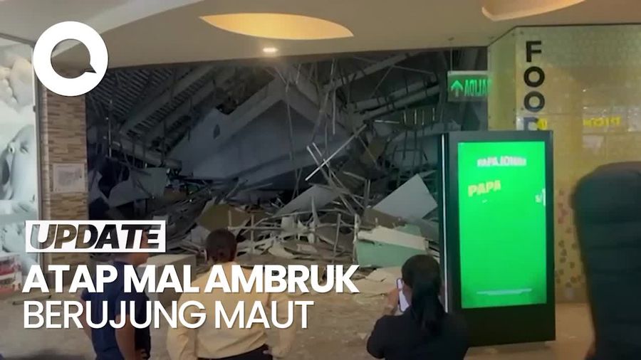 Video: 3 Orang Tewas Akibat Atap Pusat Perbelanjaan di Peru Ambruk