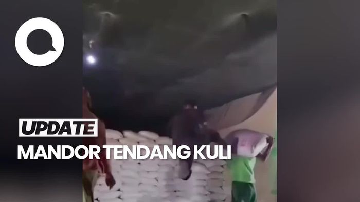 Video: Heboh Kuli Panggul Kena Tendangan Kungfu di Jambi