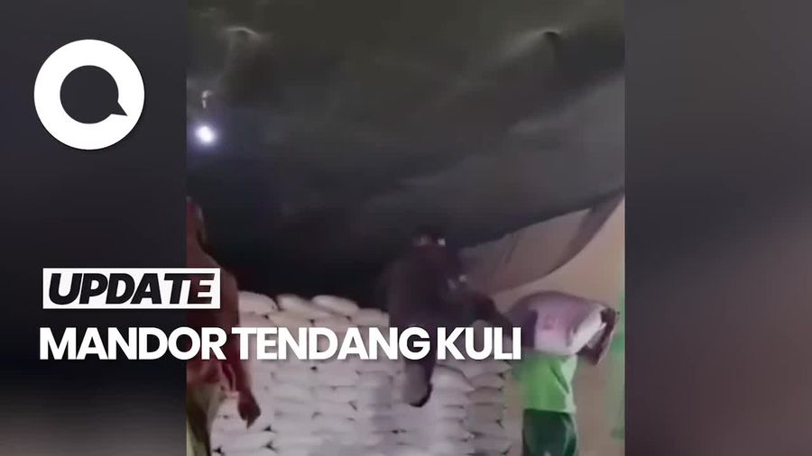 Video: Heboh Kuli Panggul Kena Tendangan Kungfu di Jambi