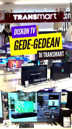 Video: Diskon Heboh Smart LED TV 65 UHD di Transmart Full Day Sale