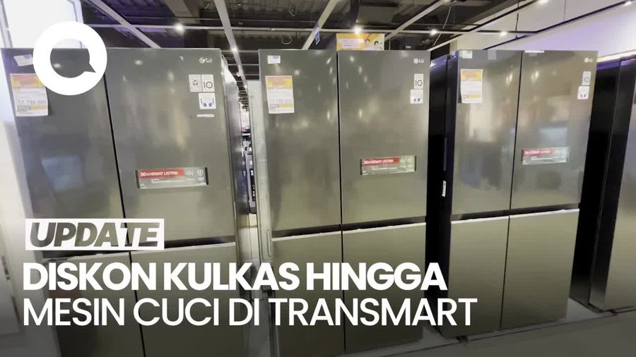 Video: Buruan ke Transmart Full Day Sale, Kulkas LG Diskon hingga Rp 4,4 Jutaan!