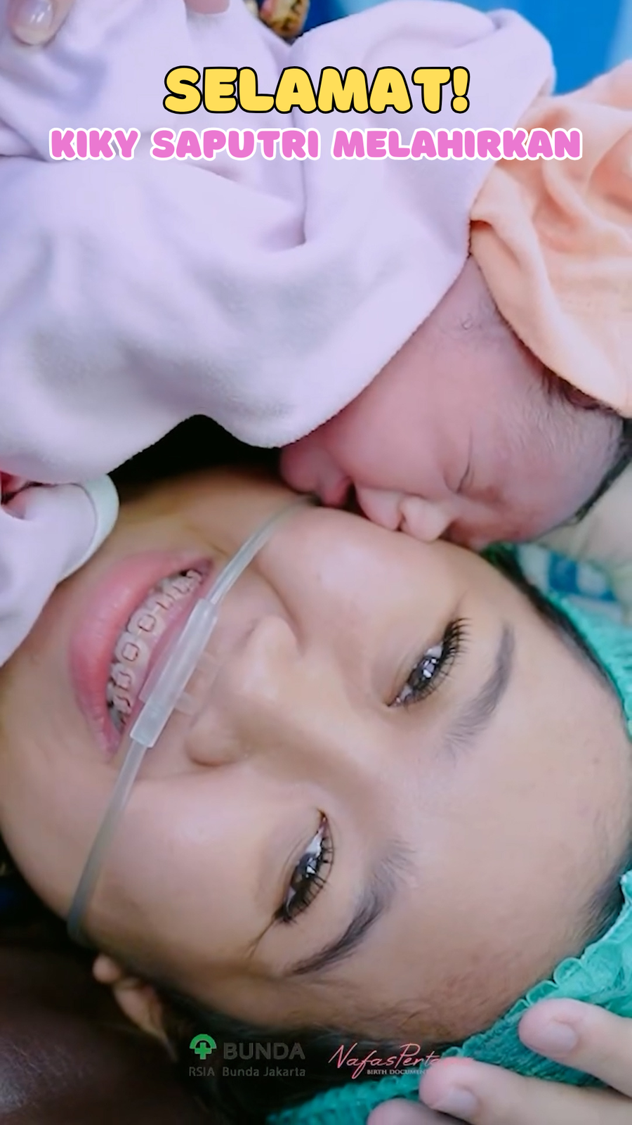 Video: Momen Bahagia Kiky Saputri Lahirkan Bayi Perempuan