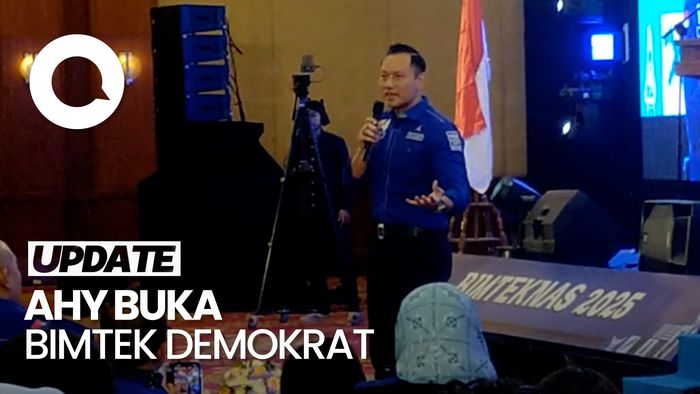 Video: AHY Buka Bimbingan Teknis Demokrat Jelang Kongres VI