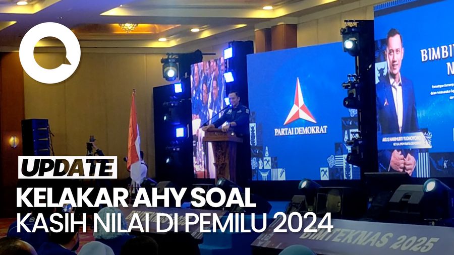 Video Kelakar AHY: Pelajaran dari Pemilu 2024, Jangan Sembarangan Kasih Nilai