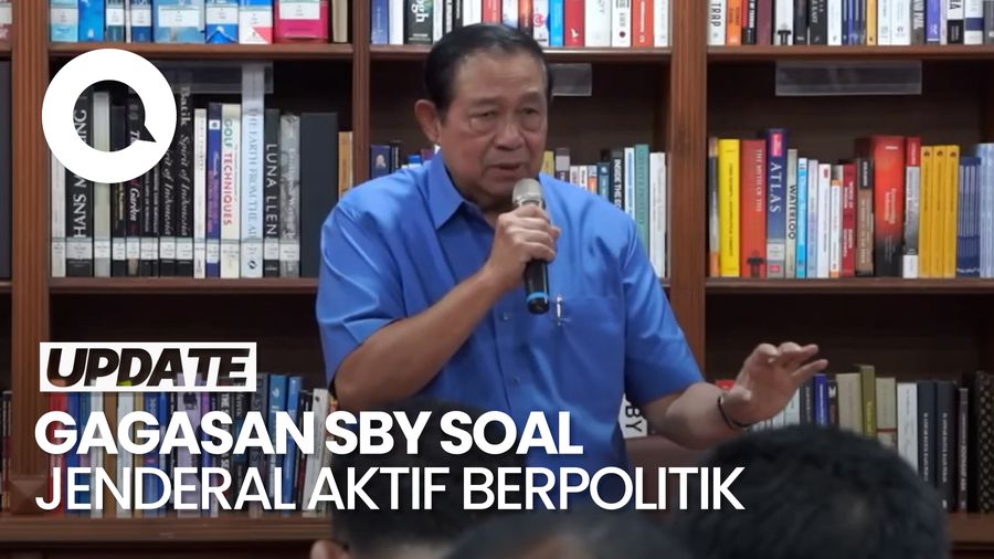 Video SBY Cerita Gagas Jenderal Aktif Harus Pensiun Jika Mau Berpolitik