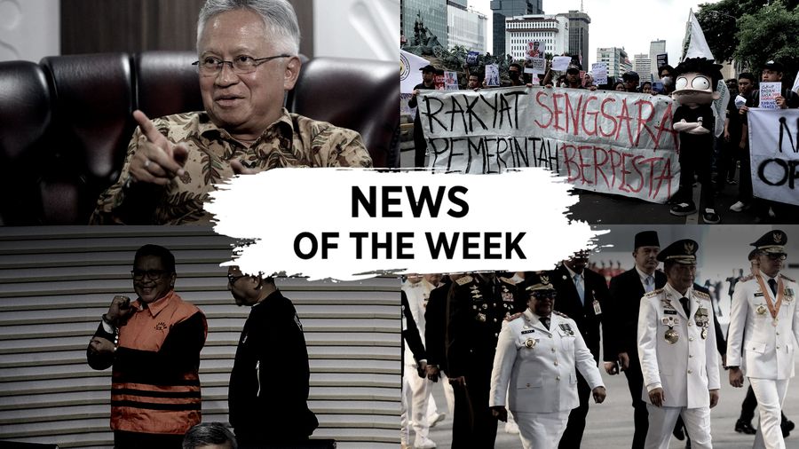 Terpopuler Sepekan: Hasto Ditahan hingga Aksi Demo Indonesia Gelap