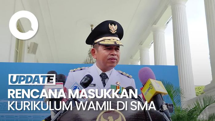 Video Tujuan Gubernur Jabar Masukkan Kurikulum Wajib Militer di SMA