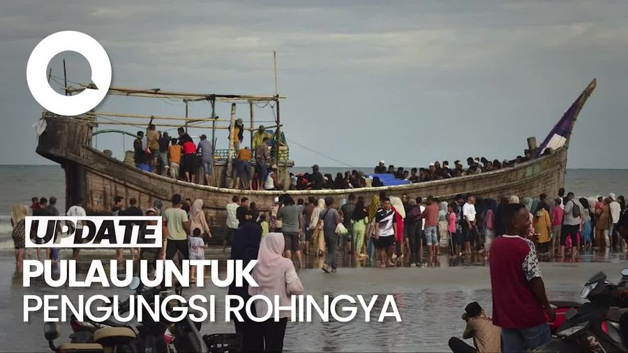 Video: Imigrasi Aceh Usul Pulau Khusus untuk Menampung Pengungsi Rohingya