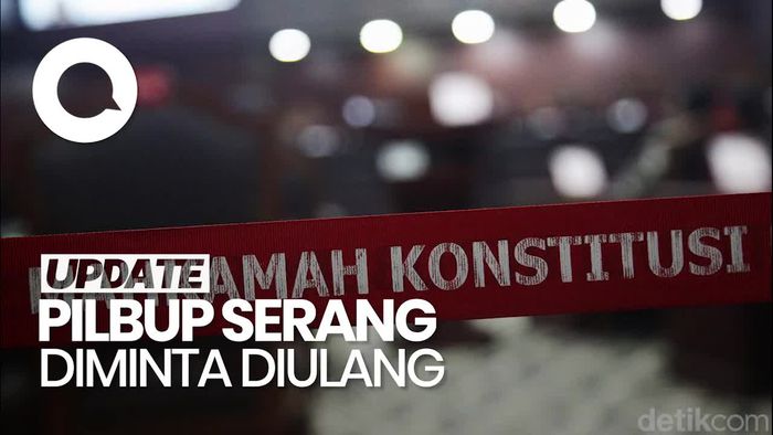 Video: Mahkamah Konstitusi Minta Pilbup Serang Diulang