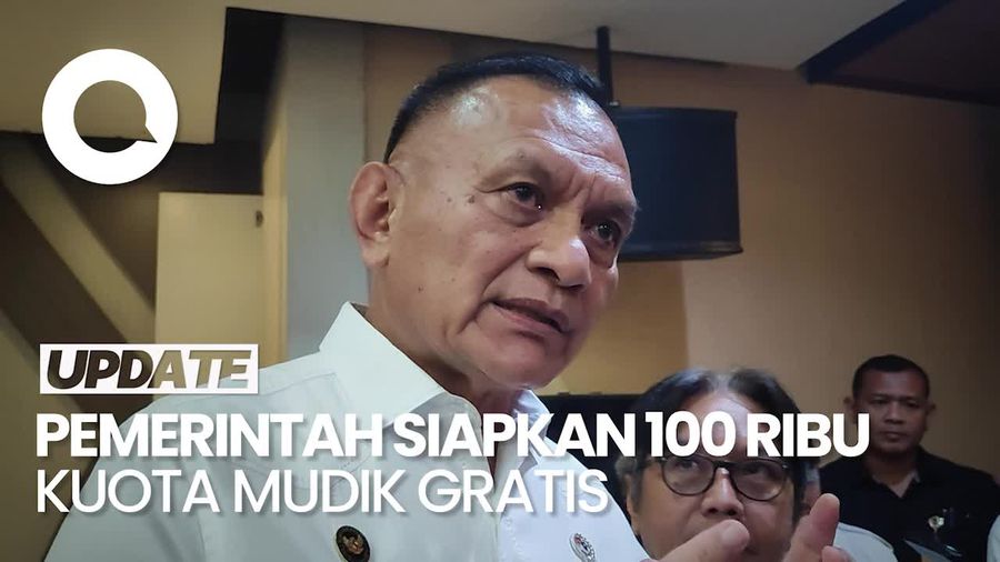 Video Pemerintah Siapkan 100 Ribu Kuota Mudik Gratis Lebaran 2025