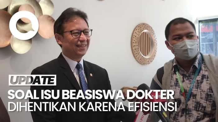 Video Menkes Budi soal Isu Beasiswa Dokter Dihentikan: Tetap Jalan Kok