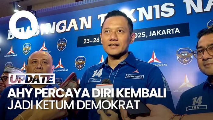Video: Dapat Dukungan Kader, AHY Percaya Diri Jadi Ketum Demokrat Lagi
