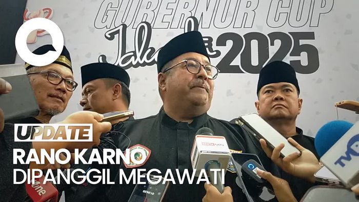 Video: Kata Rano Karno soal Dipanggil Megawati