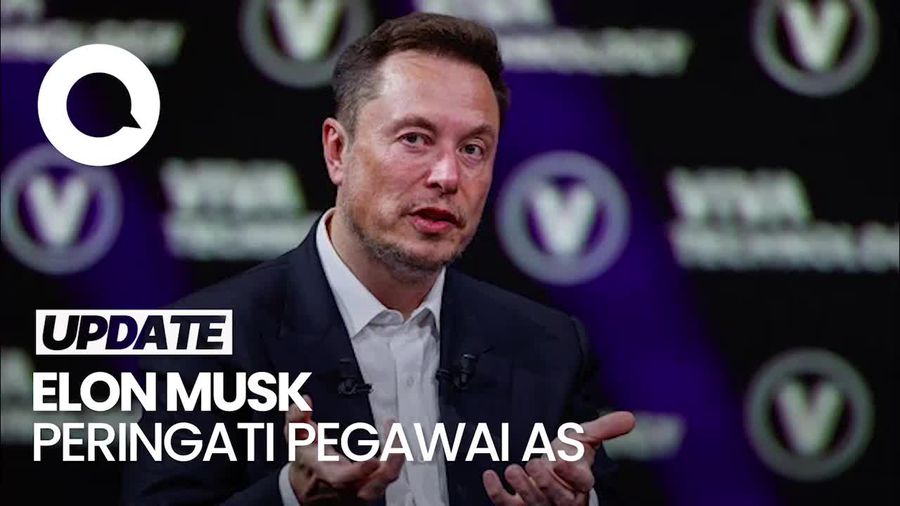 Video Musk: Pekerjaan Pegawai Federal AS Terancam Jika Tak Respons Email Trump