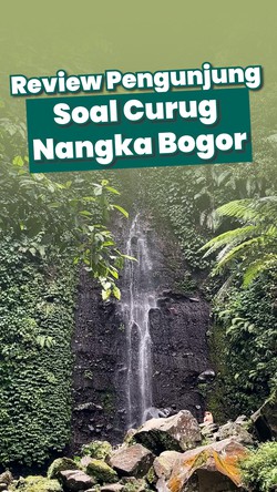 Video: Harga Tiket Curug Nangka Bogor Kini Berubah, Ini Kata Pengunjung