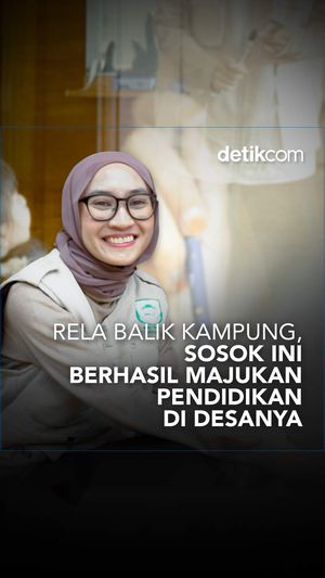 Rela Balik Kampung, Sosok ini Berhasil Majukan Pendidikan di Desanya