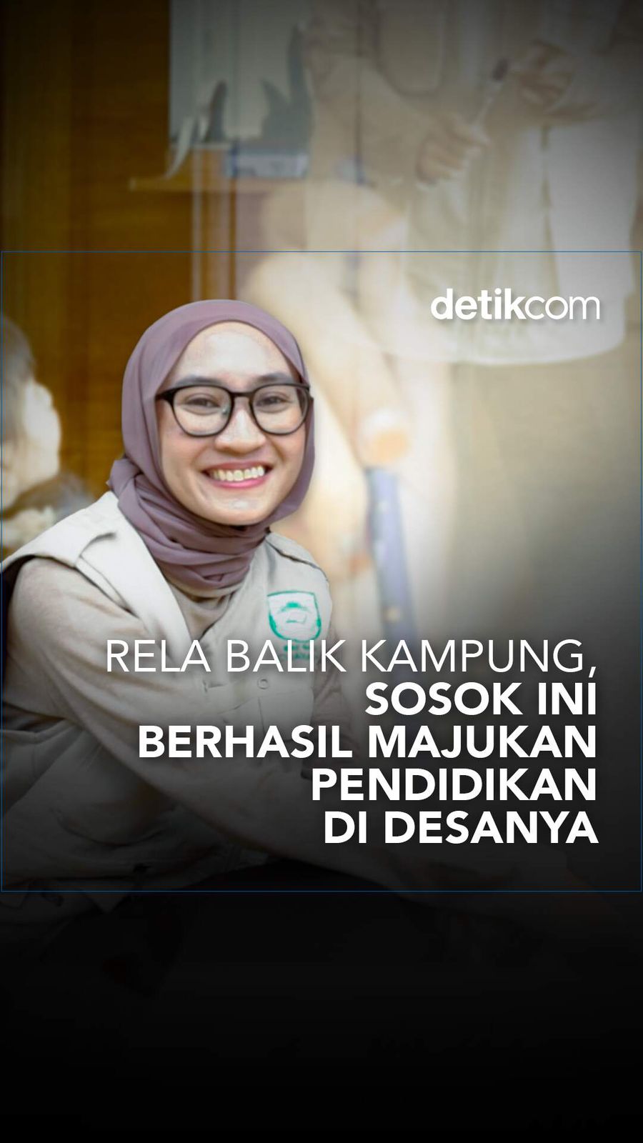 Rela Balik Kampung, Sosok ini Berhasil Majukan Pendidikan di Desanya