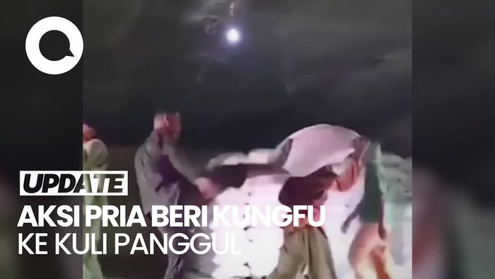 Video: Pengakuan Pria yang Beri Tendangan Kungfu ke Kuli Panggul di Jambi