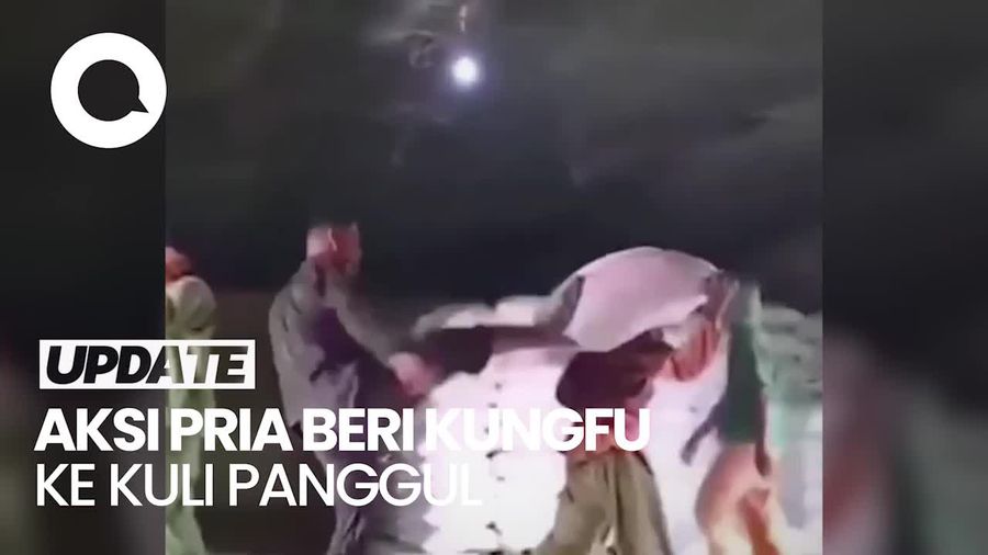 Video: Pengakuan Pria yang Beri Tendangan Kungfu ke Kuli Panggul di Jambi