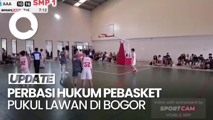 Video: Perbasi Hukum Pebasket yang Pukul Lawan di Bogor, Dilarang Main 2 Tahun