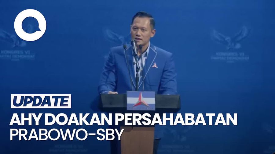Video AHY Puji Persahabatan Prabowo-SBY: Beliau Teladan Bagi Kita Semua