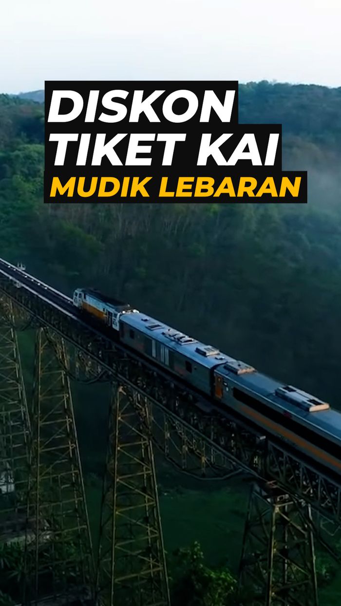 Video: KAI Bagi-bagi Diskon Tiket Kereta Api Buat Mudik Lebaran 2025