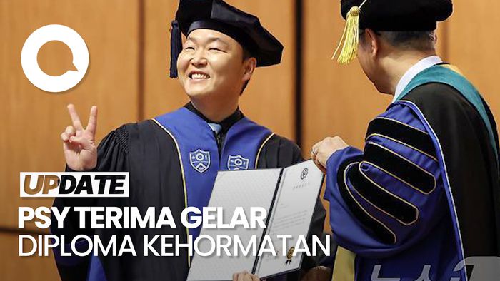 Video: Momen PSY Dianugerahi Gelar Diploma Kehormatan dari Yonsei University