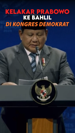 Video Prabowo: Kriteria Ketum PD Harus Tinggi, Bahlil Sudah Benar di Golkar