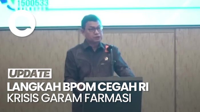 Video: Cegah Krisis Garam Farmasi, BPOM Keluarkan Sertifikat CPOB