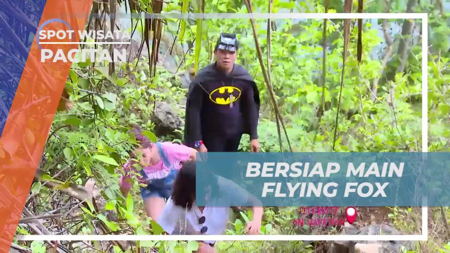 Bersiap Main Flying Fox, Pacitan