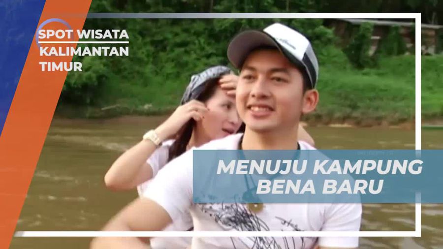 Mengunjungi Kampung Bena Baru yang Menarik di Kalimantan Timur
