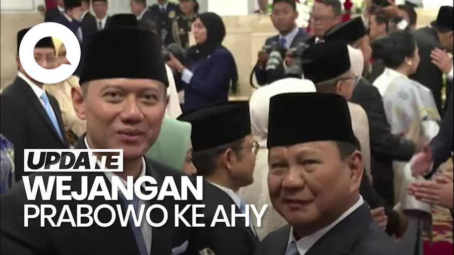 Video Prabowo ke AHY: Masih Panjang Pengabdianmu, Jadi Tenang-tenang Saja
