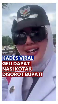 Video: Viral Kades di Bogor Geli Dapat Nasi Kotak, Akhirnya Dipanggil Bupati