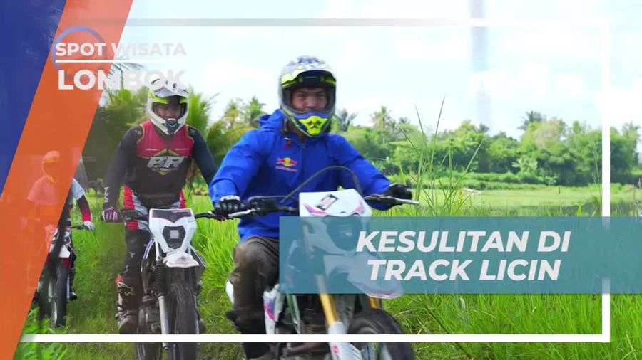 Bertahan di Lapangan Licin Selama Offroad di Lombok
