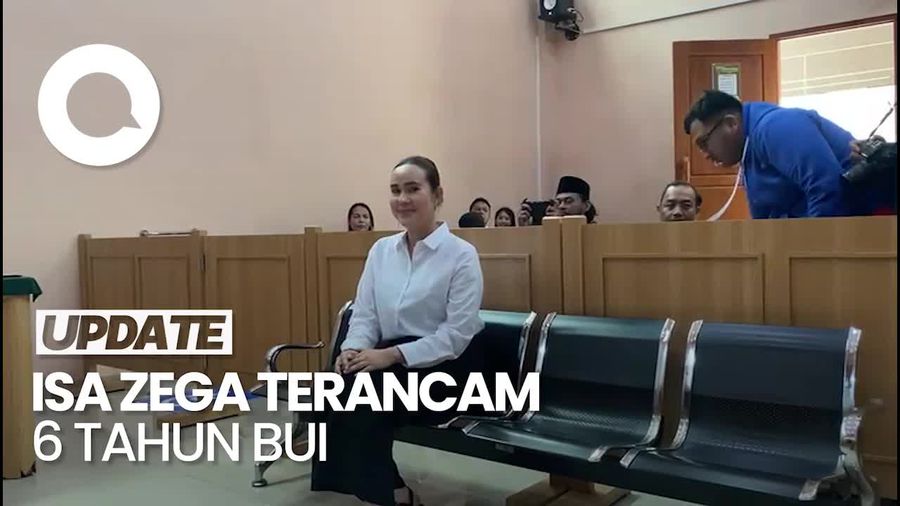 Video: Terancam 6 Tahun Penjara, Isa Zega Ajukan Eksepsi