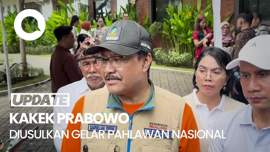 Video Mensos Usul Kakek Prabowo Jadi Pahlawan Nasional: Beliau Sangat Layak