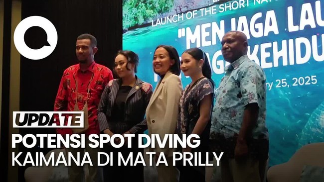 Video: Prilly Latuconsina Nilai Spot Diving Kaimana Bisa Seperti Raja Ampat, Tapi...