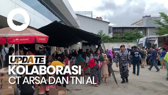 Video: CT ARSA Foundation-TNI AL Gelar Baksos di Pesisir Muara Angke