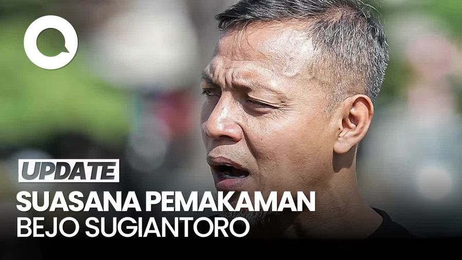 Video: Suasana Haru Pemakaman Legenda Sepak Bola Bejo Sugiantoro