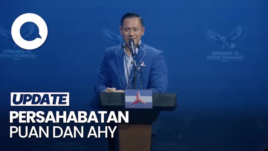 Video Puan ke AHY: Kita Selalu Bersahabat dan Menjaga Persatuan