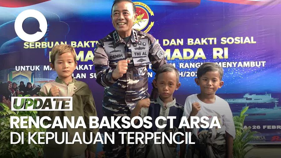 Video: CT ARSA Foundation-TNI AL Rencanakan Baksos di Pulau Terpencil