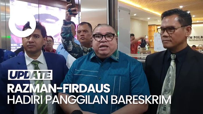 Video: Razman-Firdaus Penuhi Panggilan Bareskrim Buntut Kericuhan di PN Jakut