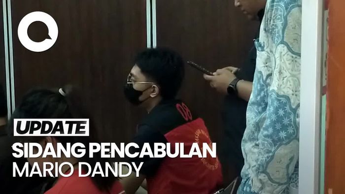 Video: Mario Dandy Hadiri Sidang Lanjutan Kasus Pencabulan Eks Pacar