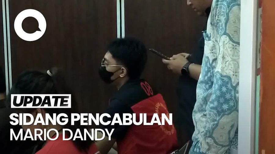 Video: Mario Dandy Hadiri Sidang Lanjutan Kasus Pencabulan Eks Pacar