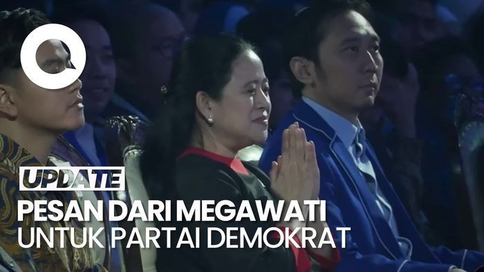 Video Puan Ungkap Pesan Megawati saat Hadiri Kongres Partai Demokrat