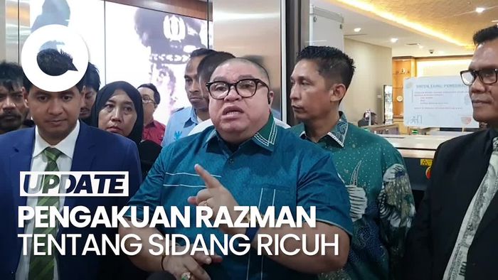Video Soal Sidang Ricuh, Razman: Saya Tidak Bermaksud Menyerang Institusi