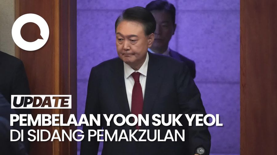 Video: Pembelaan Presiden Korsel di Sidang Akhir Pemakzulan