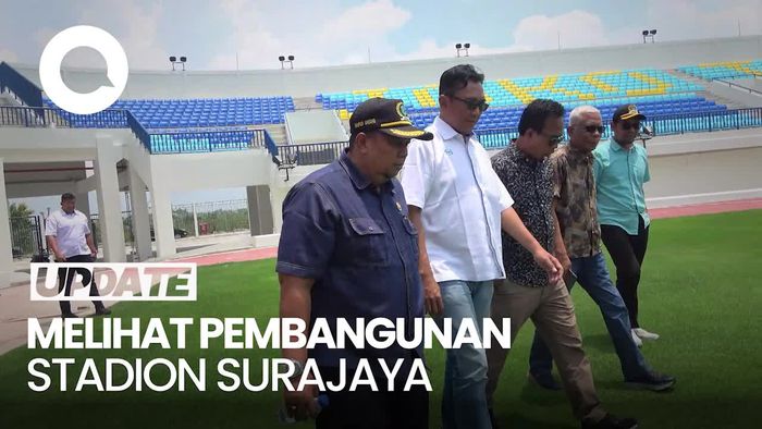 Video: DPRD Lamongan Cek Pembangunan Stadion Surajaya
