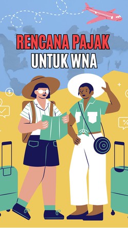 Video: Bule yang Liburan ke Indonesia Bakal Bayar Pajak